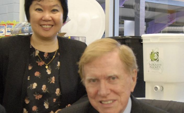 Professor Bee Chen Goh and former Justice Michael Kirby.